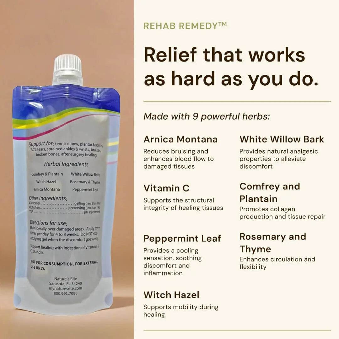 REHAB Remedy – Bruise, Strain, & Tear Repair Nature&