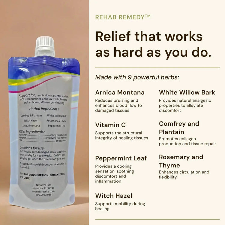 REHAB Remedy – Bruise, Strain, & Tear Repair Nature&