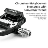 Road MTB Lightweight Clipless Bicycle Pedals 9/16&
