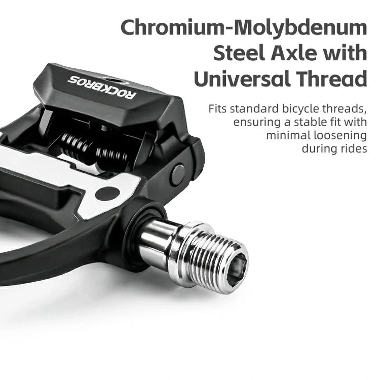 Road MTB Lightweight Clipless Bicycle Pedals 9/16&