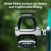 Road MTB Lightweight Clipless Bicycle Pedals 9/16&