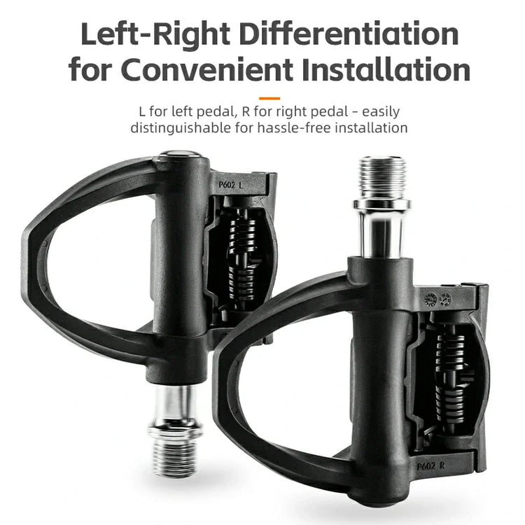 Road MTB Lightweight Clipless Bicycle Pedals 9/16&