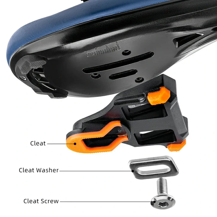 Road MTB Lightweight Clipless Bicycle Pedals 9/16&