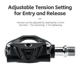 Road MTB Lightweight Clipless Bicycle Pedals 9/16&