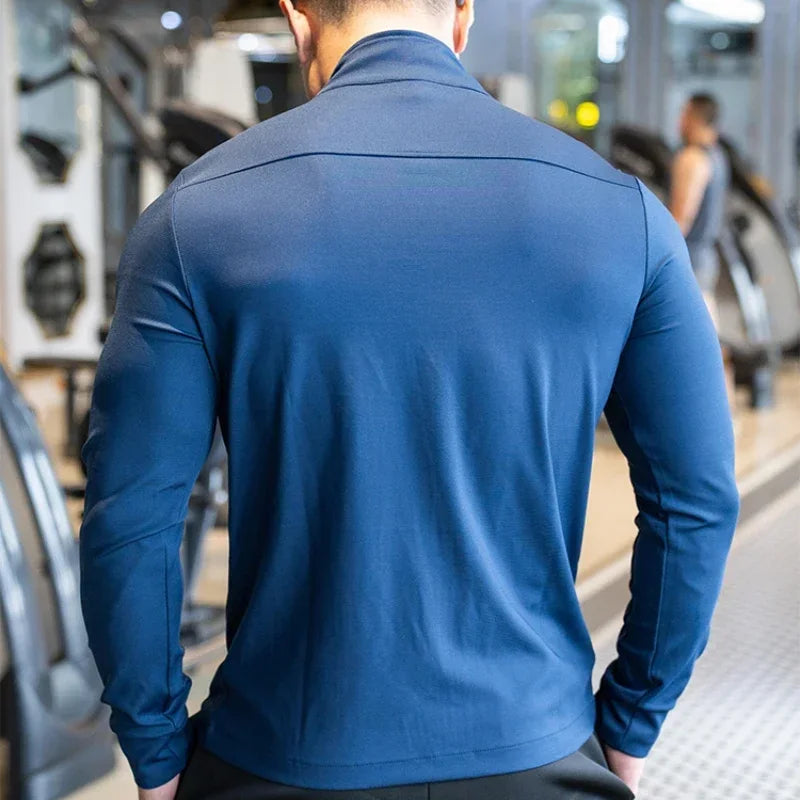 Men's High-Quality Zipped Sport Jacket | Gym, Running & Outdoor Training 24 Hour Sport