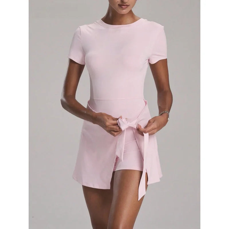 FUBEIKE Anti-Exposure Sports Dress THRIXINE