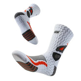 Towel Bottom Sport Socks for Men 9-12 Breathable Non Slip High Cut Basketball Socks Moisture Absorption Socks Pi-Mart