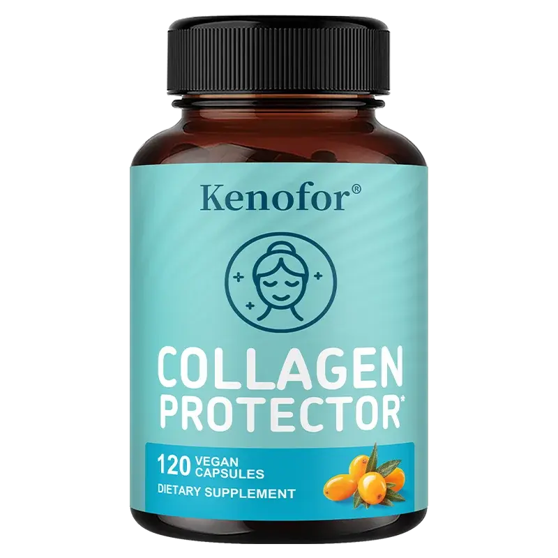 Collagen Capsules - Supports Healthy Cell Growth, for Skin Health, Antioxidant, Anti-aging, Reduce Wrinkles - Vegan Supplement Roksy