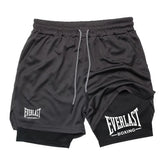 Everlast Double Layer Compression Shorts for Fitness and Basketball Pi-Mart