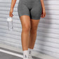 Women's High Waist Seamless Fitness Shorts