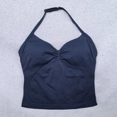 Adjustable Open Back Yoga Top Moisture Wicking Gym Tank Pi-Mart