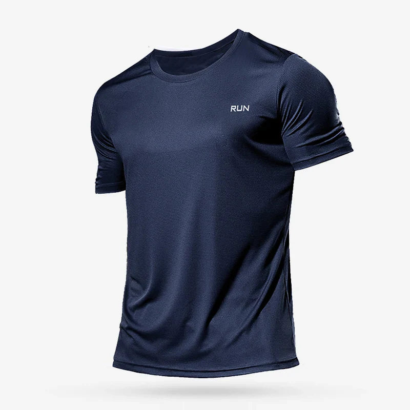 Men Quick Dry Compression Sport Shirt for Gym and Training Pi-Mart