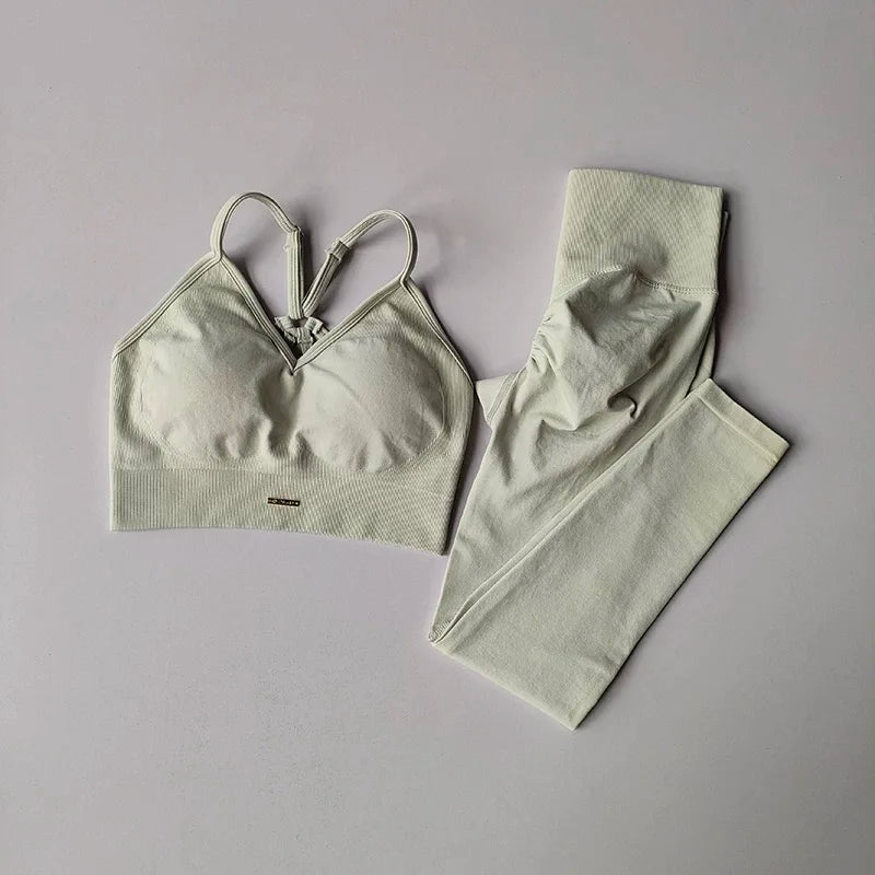 High-Waisted Yoga Suit for Toned Hip Support Pi-Mart