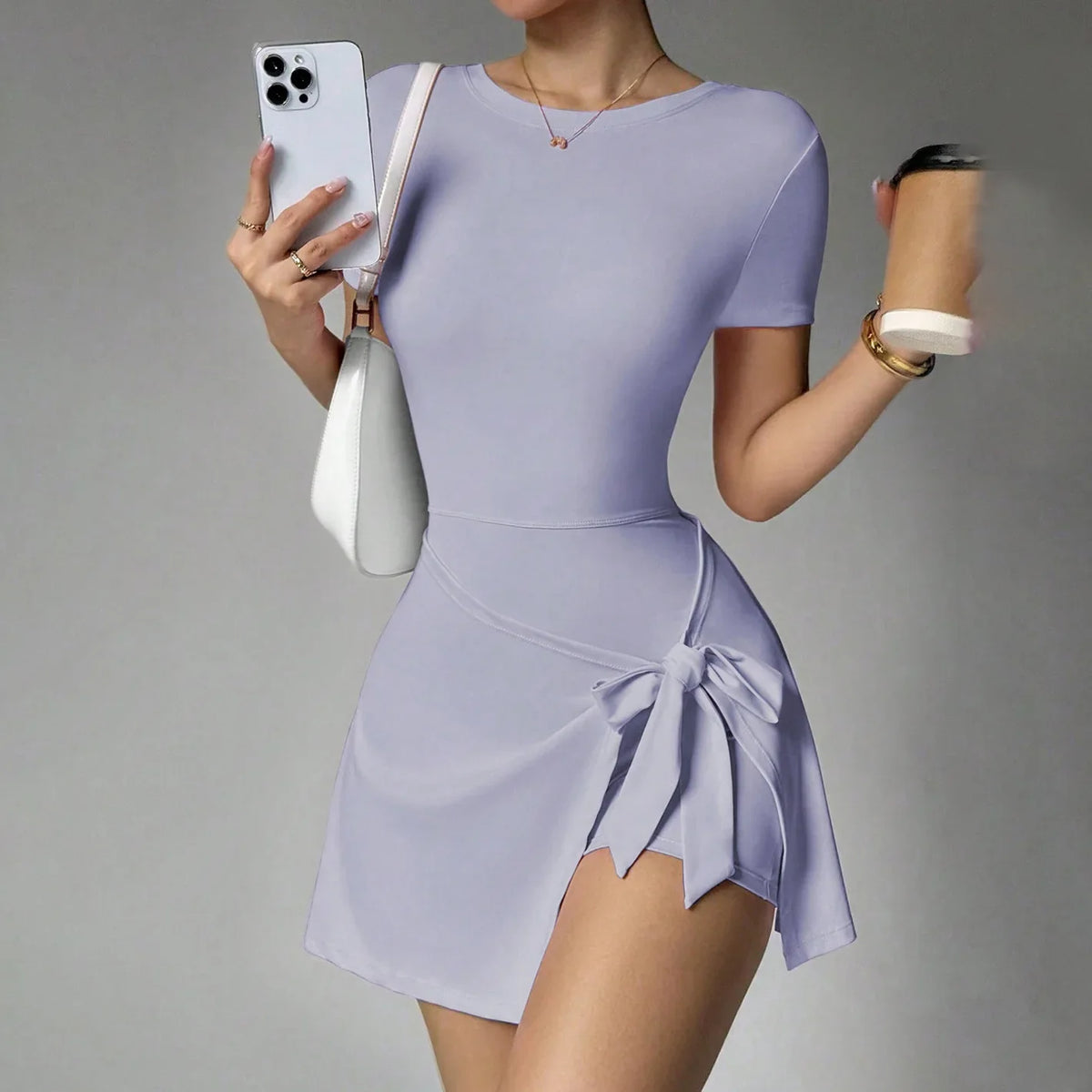 FUBEIKE Anti-Exposure Sports Dress THRIXINE