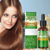 Rosemary Essential Oil Improves Frizz Strengthen Hair Roots Preventing Hair Dryness Split Nourishing Soft Glossy Hair Care Oil Roksy