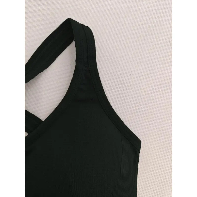 Seamless Push Up Yoga Tank Bra THRIXINE