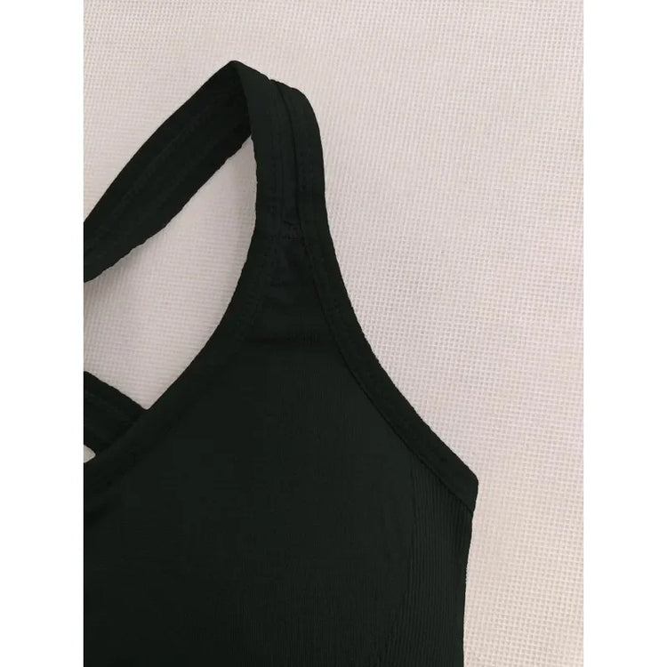 Seamless Push Up Yoga Tank Bra THRIXINE