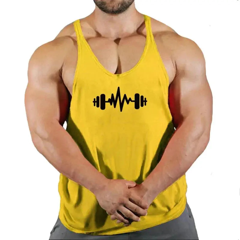Gym Top Men T-shirts Fitness Man Clothes Muscular THRIXINE
