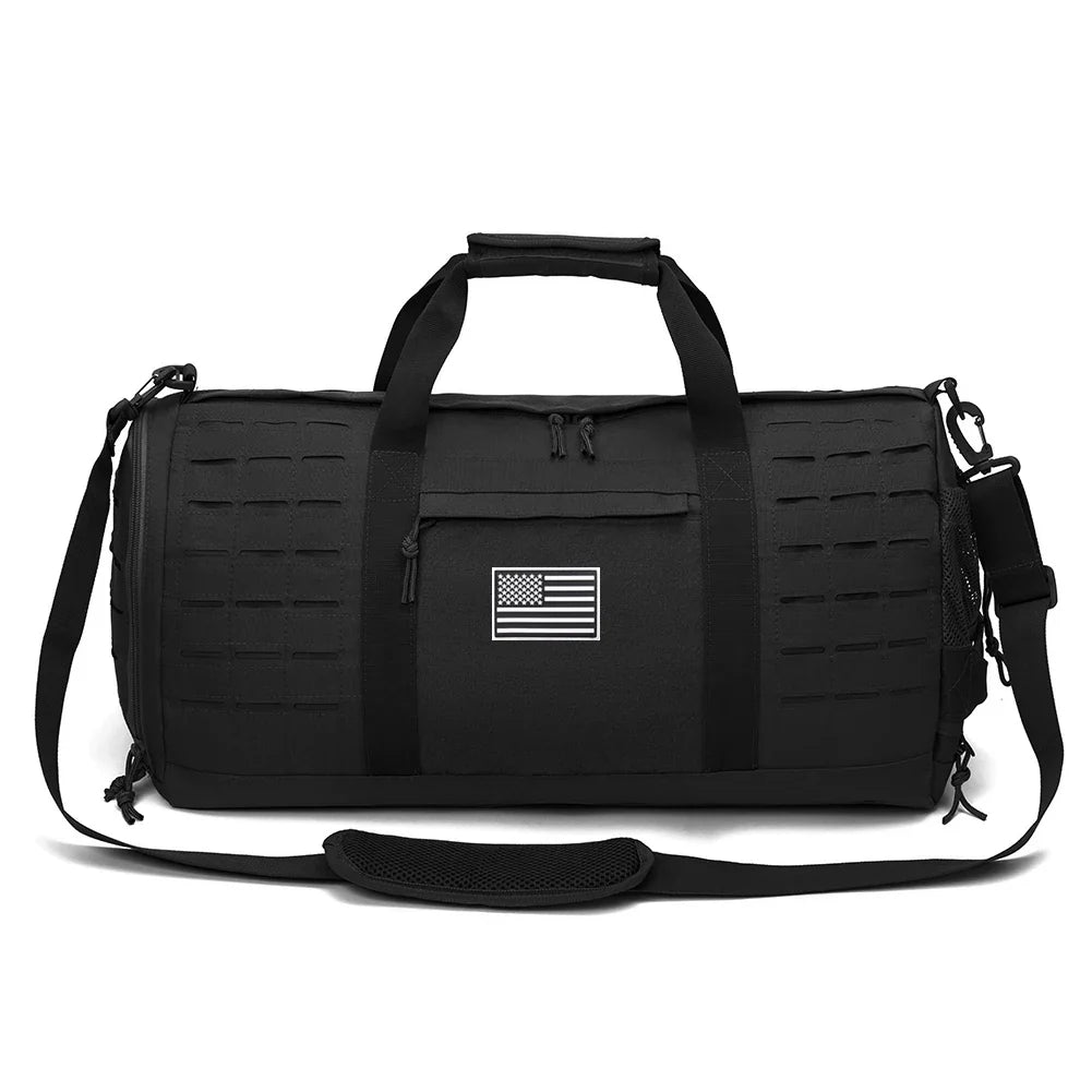 Tactical Fitness & Travel Bag with Shoe Compartment 24 Hour Sport
