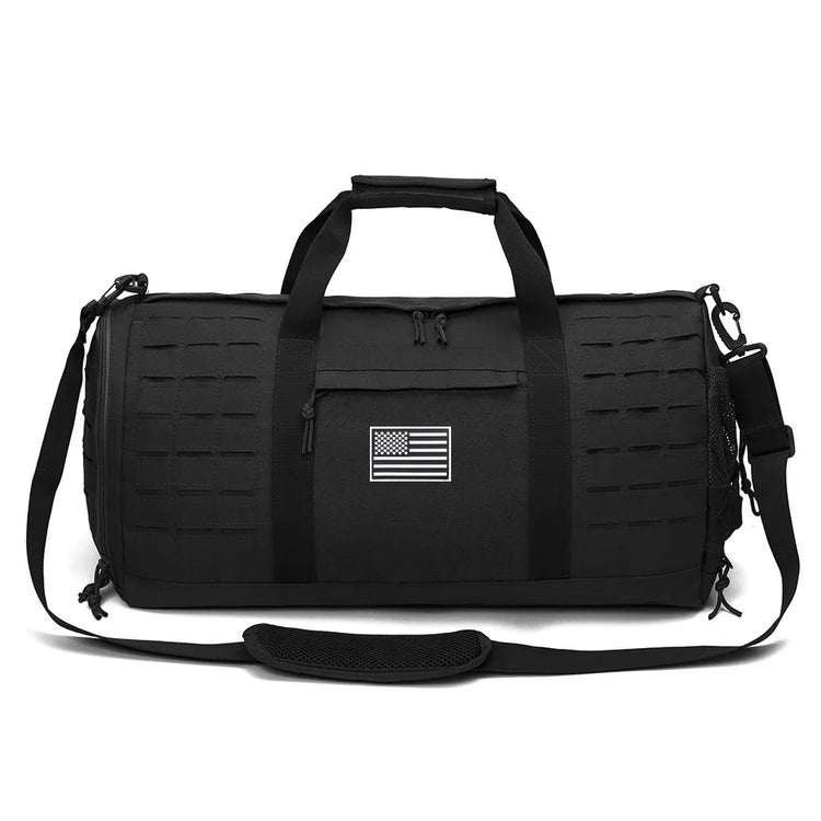 Tactical Fitness & Travel Bag with Shoe Compartment 24 Hour Sport