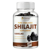 Shilajit Supplements - Enhance Nutrient Absorption and Promote Detoxification, Relieve Stress - 120 Capsules Roksy