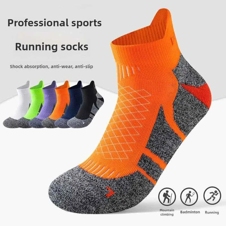Marathon Running Socks - Cushioned & Breathable THRIXINE