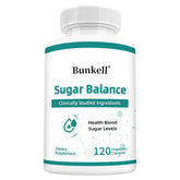 Sugar Balance Supplement - Supports Cardiovascular and Heart Health, Non-GMO, Gluten-Free, with Vitamin C, Berberine HCl Roksy