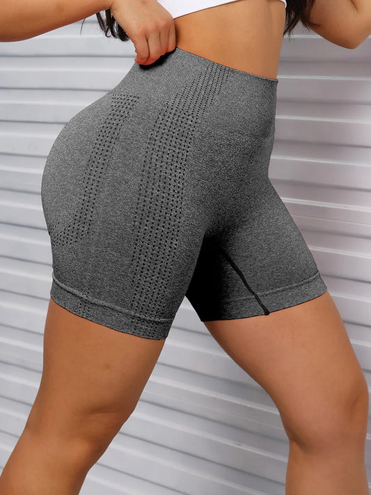 Women's High Waist Seamless Fitness Shorts