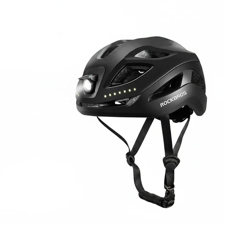 Adjustable Cycling Helmet with Rechargeable Type-C Safety Light 24 Hour Sport
