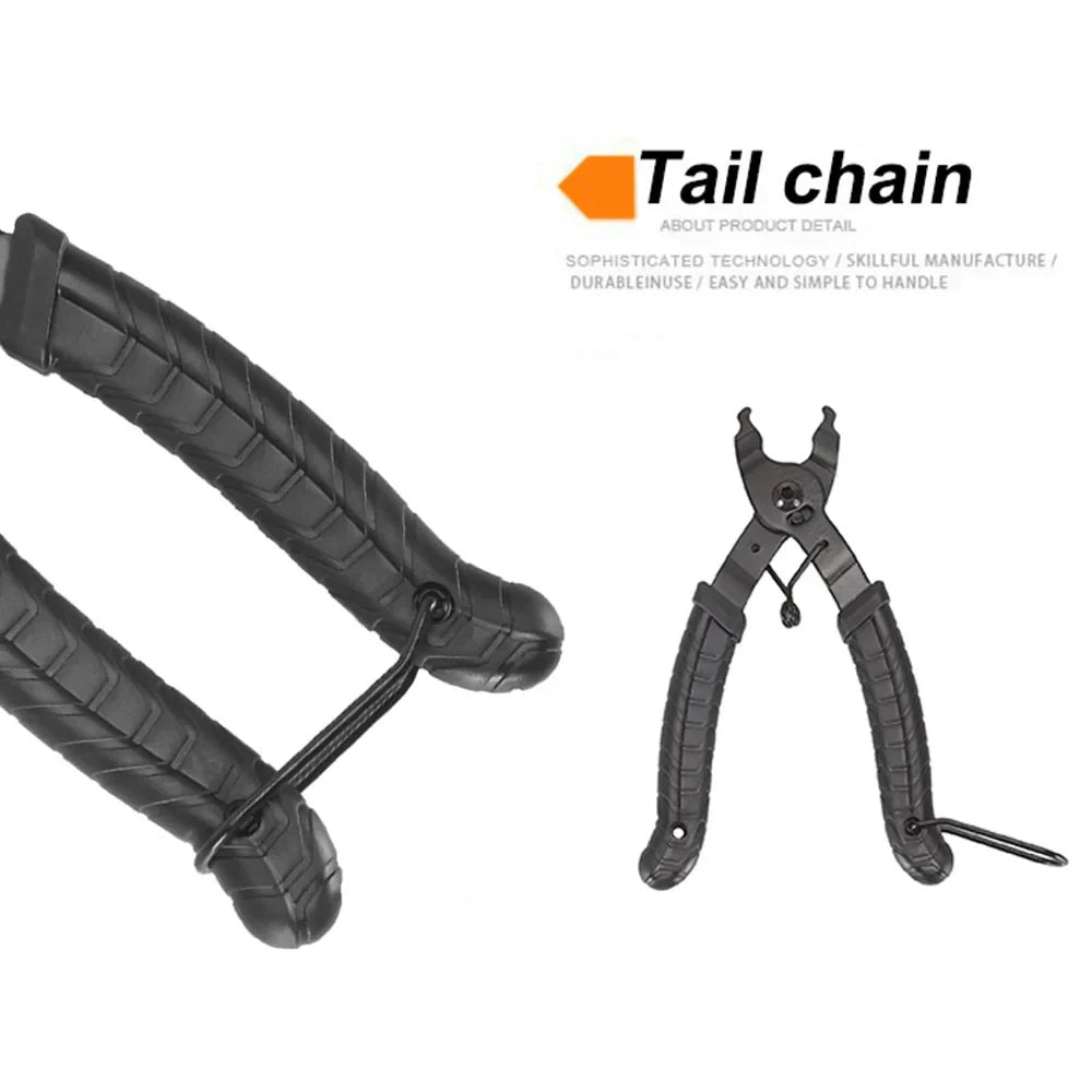 Bike Chain Quick Link Tool with Hook Up Bicycle Pliers MTB Road Cycling Chain Clamp Multi Link Plier Magic Buckle Bicycle Tools Pi-Mart