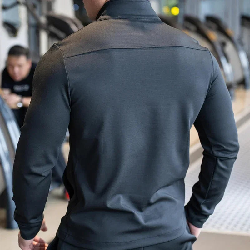 Men's High-Quality Zipped Sport Jacket | Gym, Running & Outdoor Training 24 Hour Sport