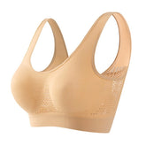 Women Anti-sagging Yoga Sports Bra High-Impact Fitness Tank Top Pi-Mart