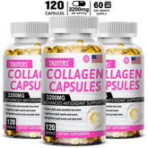 Collagen Supplements - Contains glutathione, an antioxidant that brightens and firms skin and supports healthy hair and nails Roksy