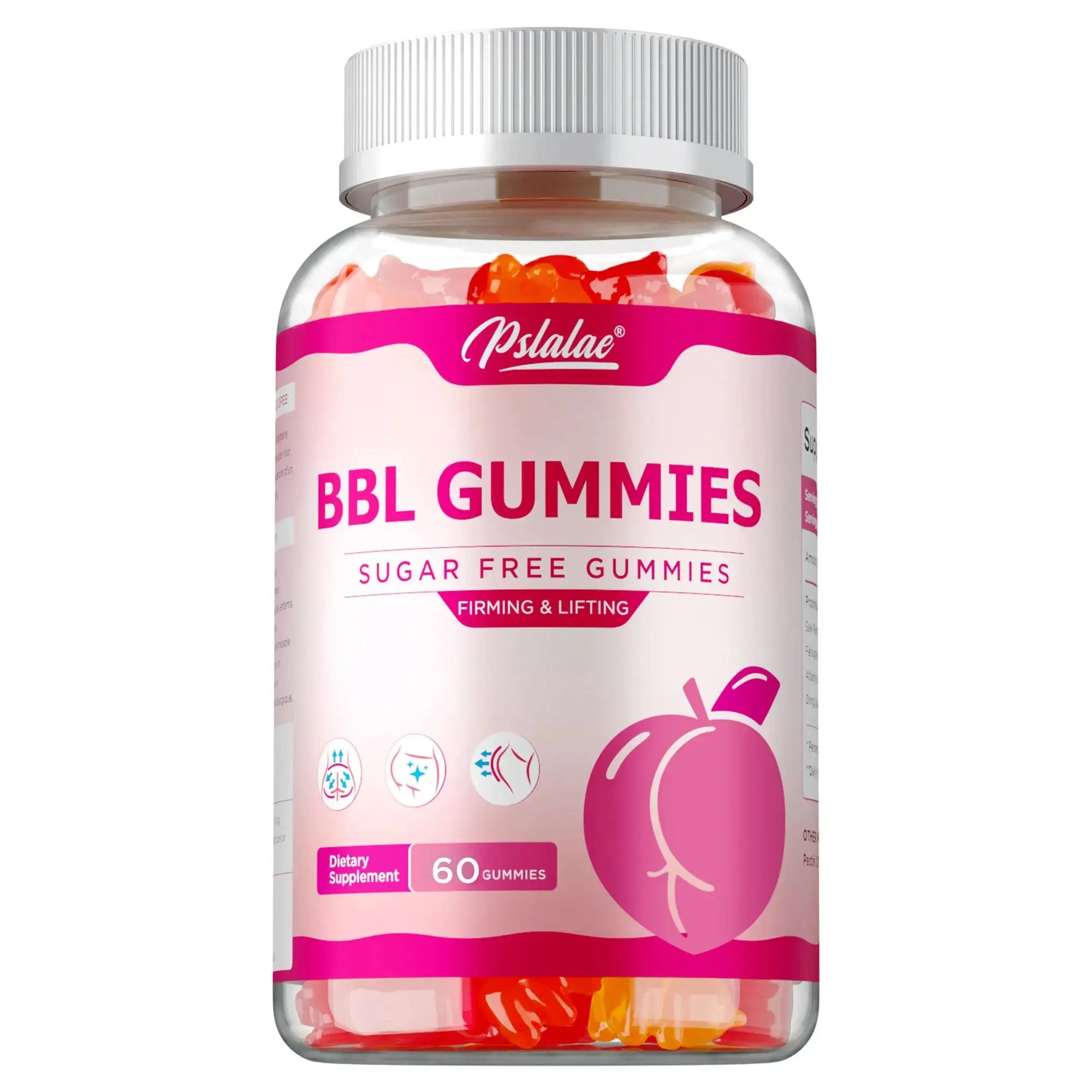 BBL Gummies - Big Butt, Manage Body Shape, Improve Appearance, Increase Confidence, Sculpt Your Butt and Hips - 60 Capsules Roksy