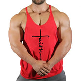 Gym Top Men T-shirts Fitness Man Clothes Muscular THRIXINE