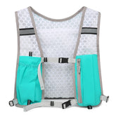 Breathable Running Hydration Vest with Storage for Hiking and Cycling Pi-Mart