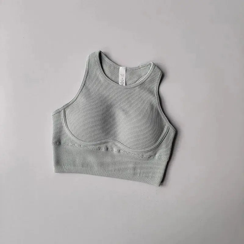 Women's Breathable Push-Up Sports Bra Crop Top THRIXINE