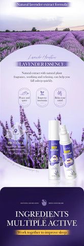 Lavender Sleep Spray 85ml Aromatherapy Sleep Lavender Pillow Mist Pillow  for Room Deep Sleep Spray Pi-Mart