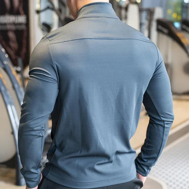Men's High-Quality Zipped Sport Jacket | Gym, Running & Outdoor Training 24 Hour Sport