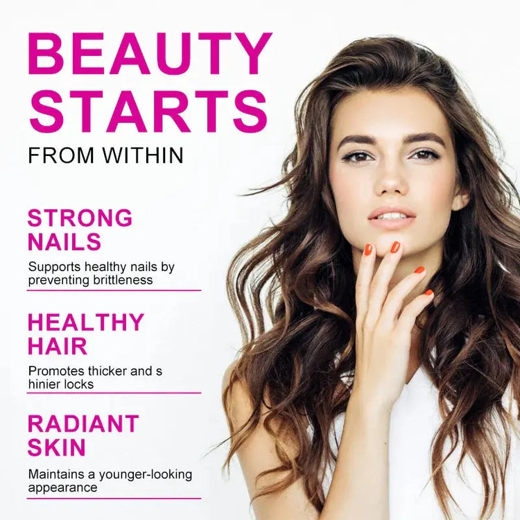 Collagen Supplements - Contains glutathione, an antioxidant that brightens and firms skin and supports healthy hair and nails Roksy