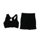 Yoga Women's Fitness Suit Shorts Workout Set