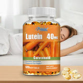 Lutein 40mg - with Zeaxanthin - Supports Healthy Vision, Blue Light Protection, Relieves Eye Fatigue and Dryness - 120 Capsules Roksy