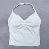 Adjustable Open Back Yoga Top Moisture Wicking Gym Tank Pi-Mart