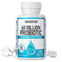 Probiotics 60 Billion CFU - 10 Strains+Organic Prebiotics - Immune, Digestive & Gut Health, Supports Gas, Bloating, 120 Capsules Roksy