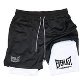 Everlast Double Layer Compression Shorts for Fitness and Basketball Pi-Mart