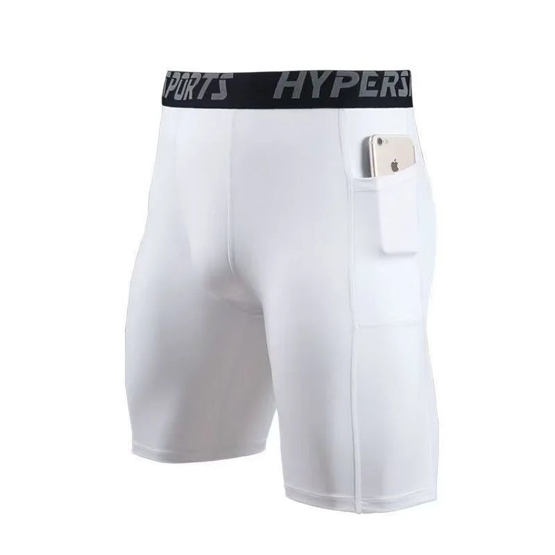 Men Compression Training Shorts for Enhanced Performance and Support Pi-Mart