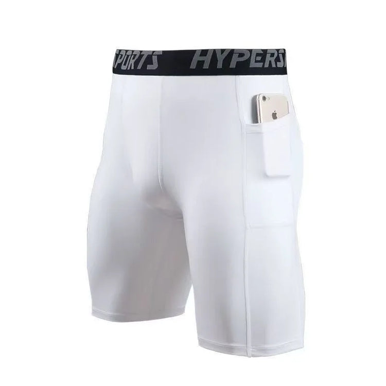 Men Compression Training Shorts for Enhanced Performance and Support Pi-Mart
