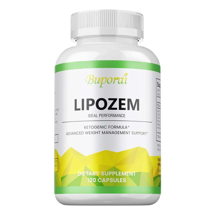 Natural Lipozem - Appetite Suppressant, Fat Burner,Relieves Bloating and Constipation, Improves Metabolism - 120 Capsules Roksy