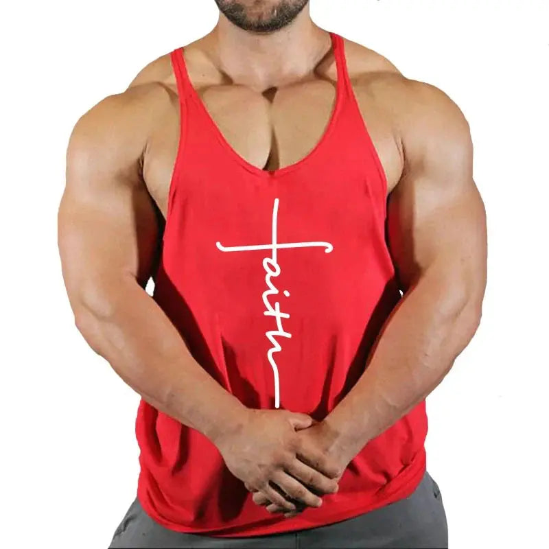 Gym Top Men T-shirts Fitness Man Clothes Muscular THRIXINE