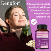 Inositol Supplement for Women, with Ashwagandha & Vitamin D3, Support Nerve Health, Women&